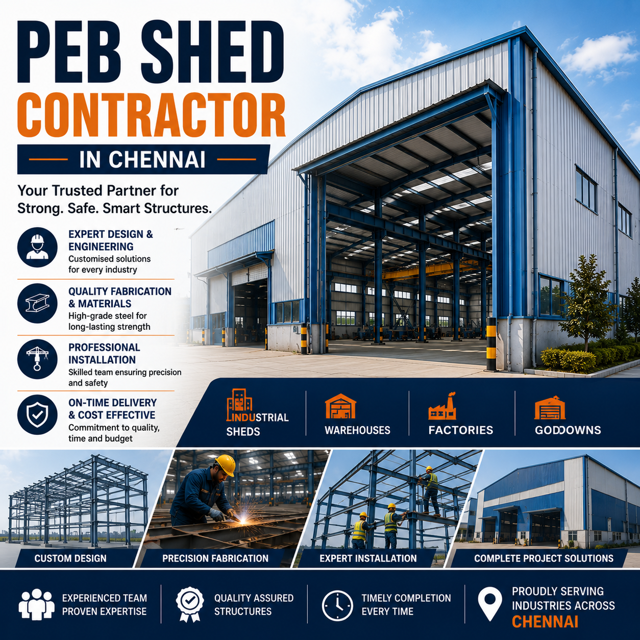 PEB Shed Contractors Chennai: Everything You Need to Know Before Starting Your Industrial Project